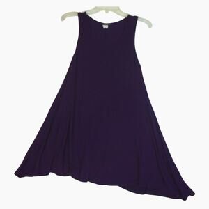 Lori & Jane Tunic Tank Top Size 14 Girl's Purple Shirt